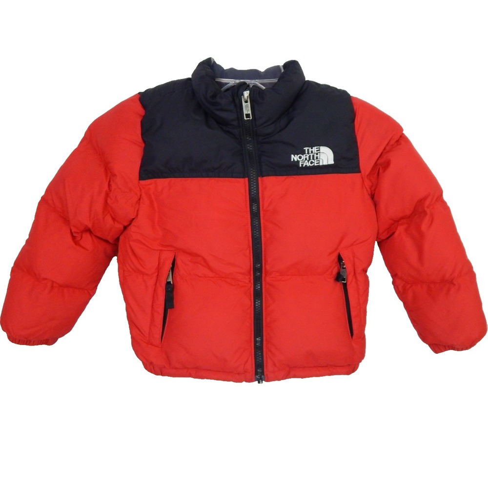 The North Face Kids Puffer Jacket 1996 Retro NUPTSE 700 Down Fill Red